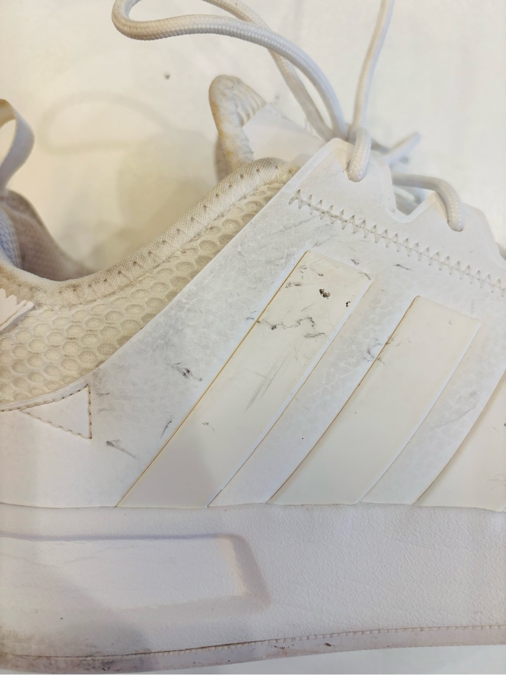 adidas Neutral Cream Mesh Running Sneakers size 11.5 - Picture 9 of 10
